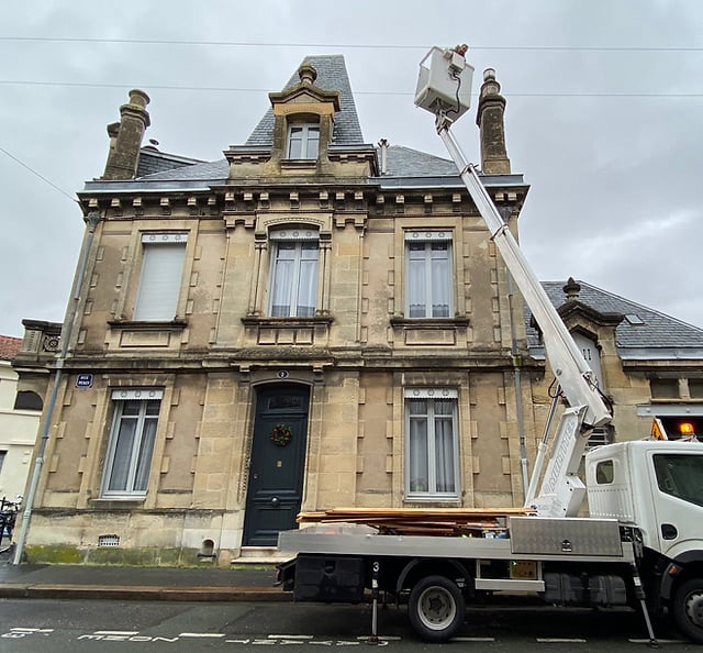 Peinture sur toiture